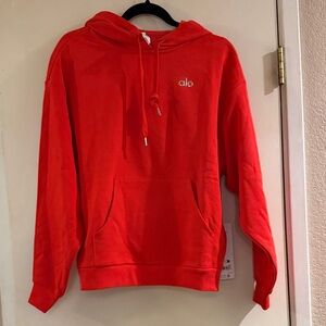 ALO Yoga Women's Bright Red Hoodie